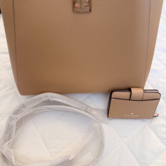 Kate Spade Phoebe Top Handle Satchel and Wallet - Picture 3 of 9